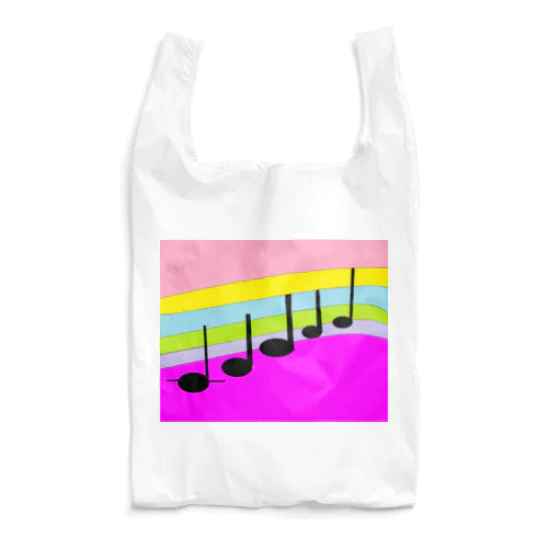 🌈虹の音符🌈 Reusable Bag