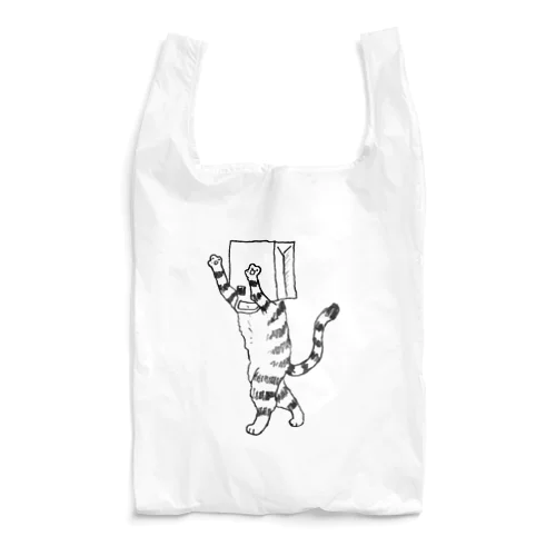 ふくろねこ（ねこかもいぬかも） Reusable Bag