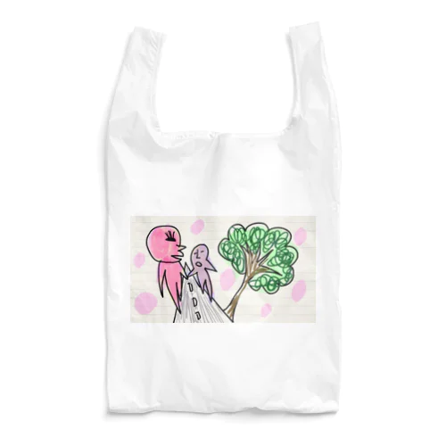 手つなぎデート Reusable Bag