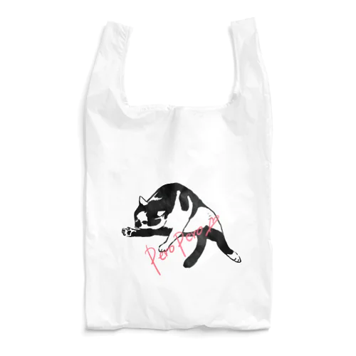 ぺろぺろねこ Reusable Bag