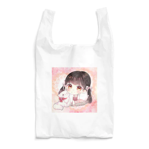 白猫といろは姫 Reusable Bag