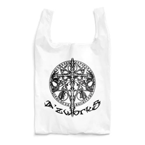 TRIBALCROSS BLK Reusable Bag