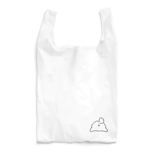 ゆるプー のおしり  クロ線 Reusable Bag