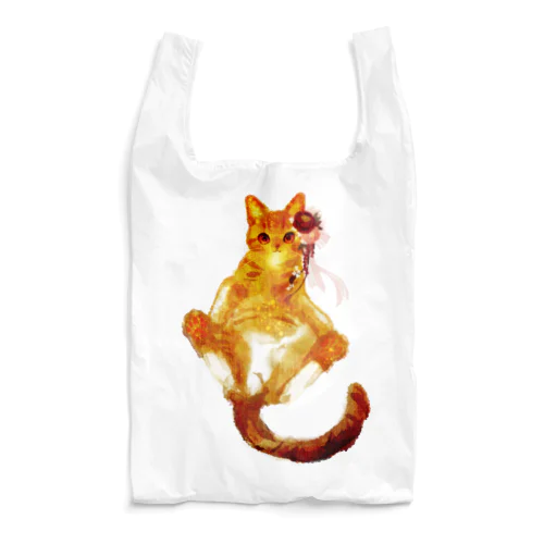 076はちわびねこグッズ Reusable Bag