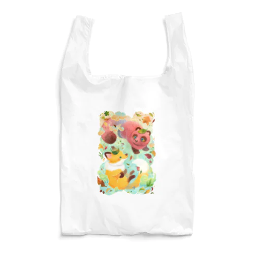 狐と狸の化かし合い Reusable Bag