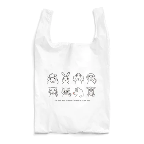 動物大集合！（チャリティー） Reusable Bag