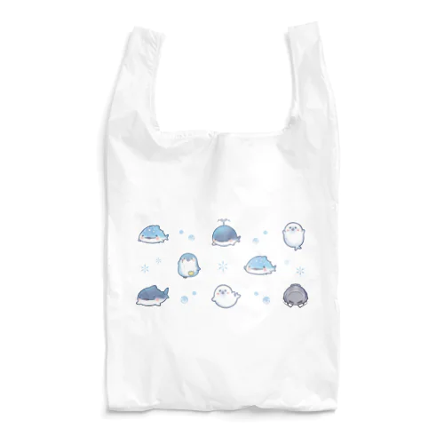 海の生き物（集合） Reusable Bag