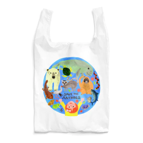 SAVE THE ANIMALS Reusable Bag