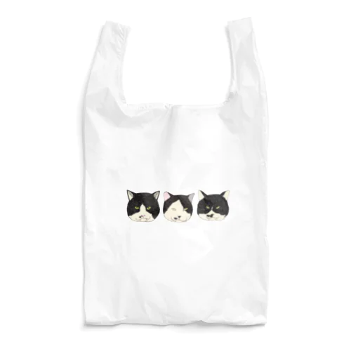 TEAMほくろ猫 Reusable Bag