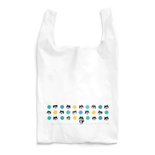 黒柴もこ。 Reusable Bag