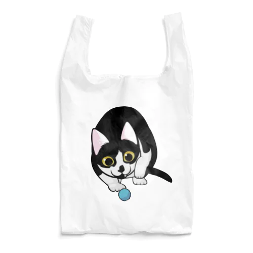 そこそこリアルねこ おもちゃを狙うにゃん01 Reusable Bag