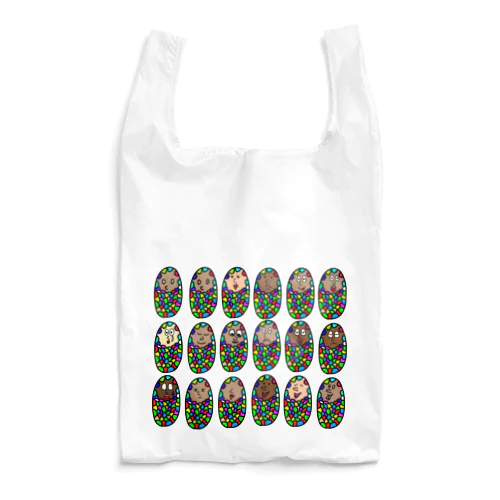 Rainbow Minomushi Full Members Reusable Bag