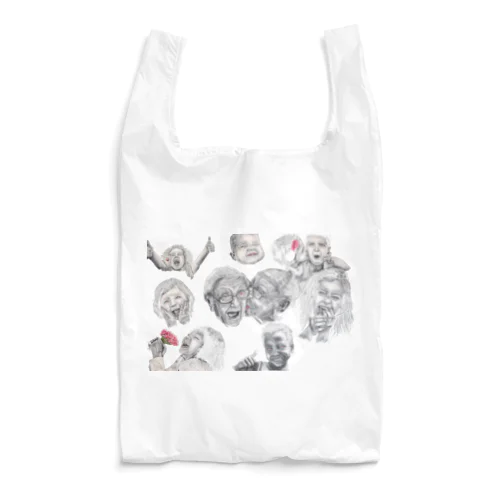 love, peace and happiness Reusable Bag