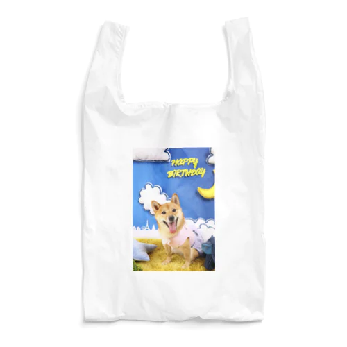 柴犬 HAPPY BIRTHDAY ～月と星編～ Reusable Bag