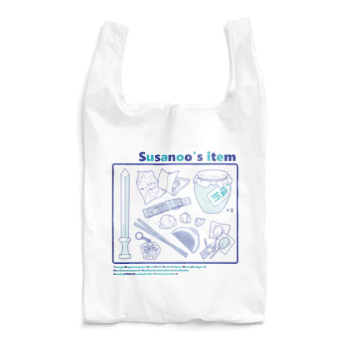 Susanoo's item (青×水) Reusable Bag