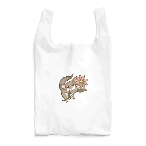 一輪のお花とアフリカヤマネ Reusable Bag