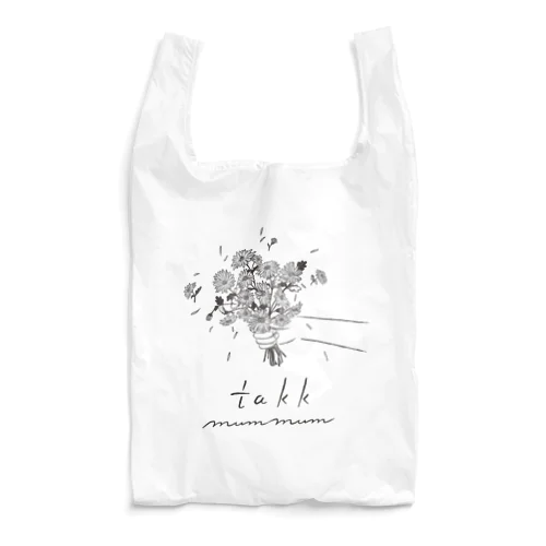 takkロゴ　エコバッグ Reusable Bag