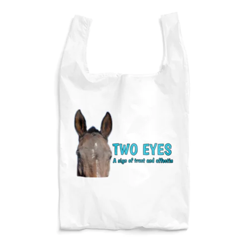 ミントしゃんのTWO EYES Reusable Bag