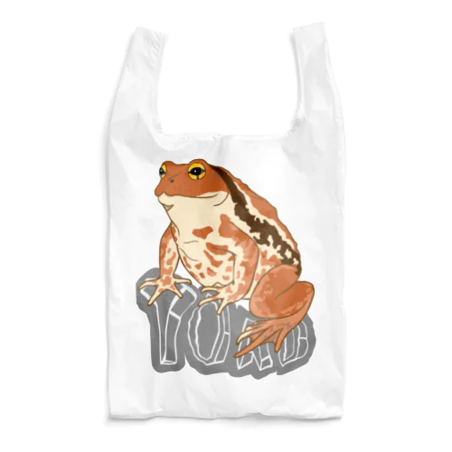 TOAD (ヒキガエル) 英字バージョン Reusable Bag