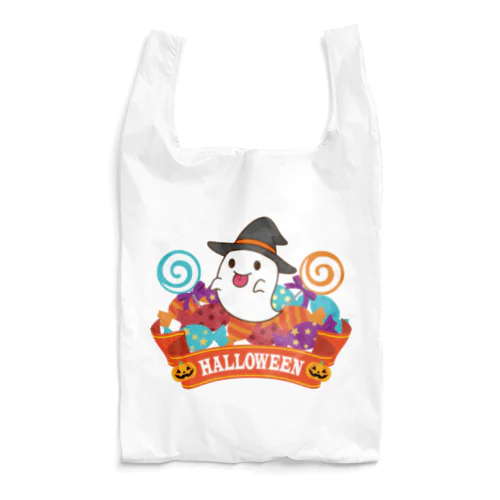 ハロウィンオバケ Reusable Bag