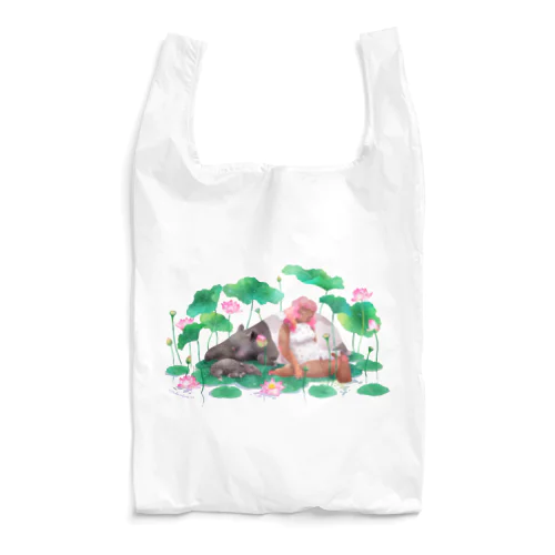 獏睡の朝 Reusable Bag