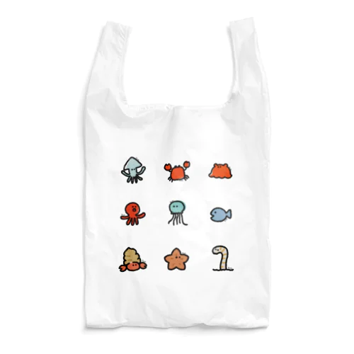 うみのいきもの Reusable Bag