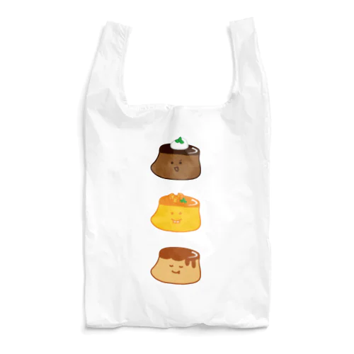 ココア×マンゴー×キャラメルプリンまる Reusable Bag