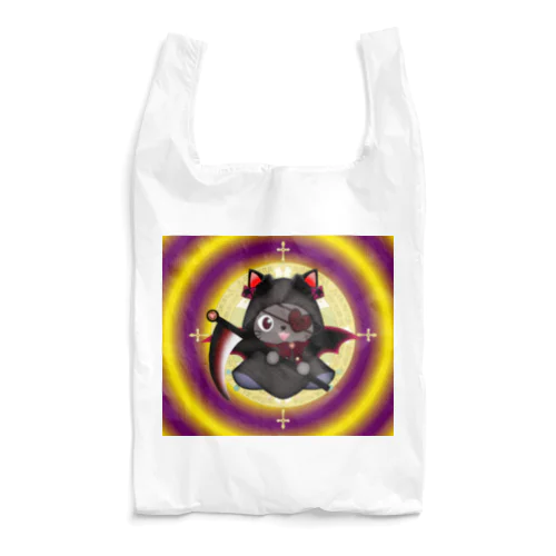 デスにゃん (little dark cat) Reusable Bag