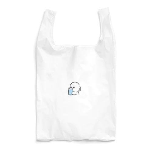 水とまらないイヌ Reusable Bag