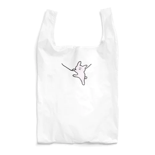 入ろうとするウサギ Reusable Bag