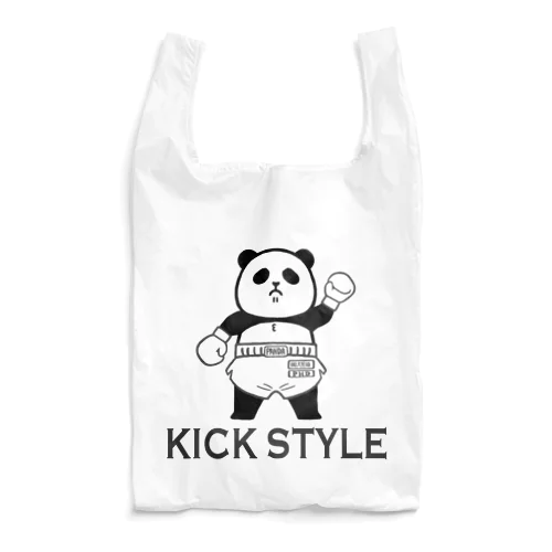 パンダプロレス　キックボクシング Reusable Bag