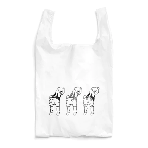 おしりふりふりクマ Reusable Bag