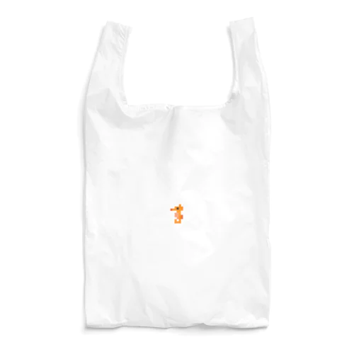 粗ドット絵・タツノオトシゴくん Reusable Bag