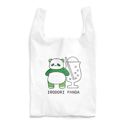 IRODORI PANDA メロンソーダ エコバッグ