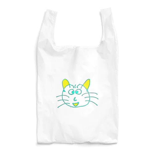 父が描いた猫カラー Reusable Bag