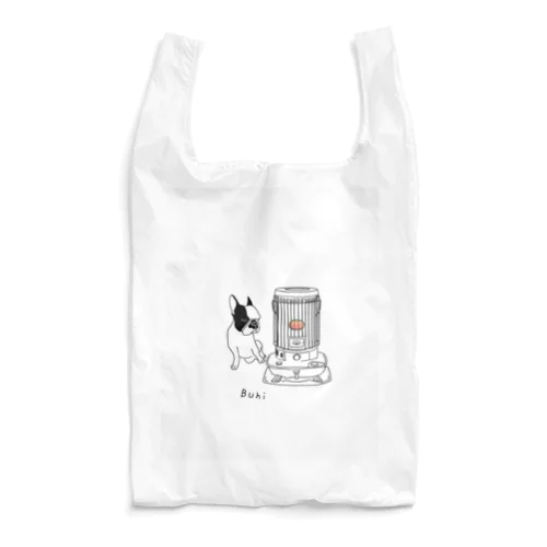 暖を取るイヌ Reusable Bag