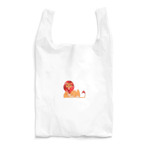 ライオン(#FF3333) Reusable Bag