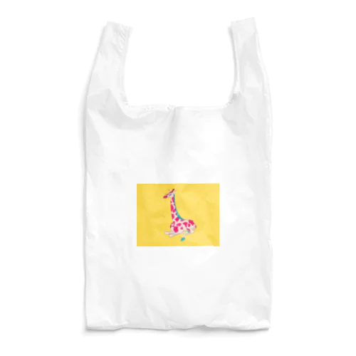 きりん(#ff0066) Reusable Bag