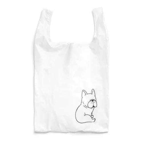 だらしないブル。 Reusable Bag