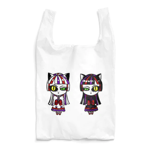 シロちゃんクロちゃん Reusable Bag