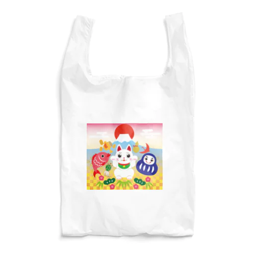 ちゅんの招き猫と仲間たち Reusable Bag