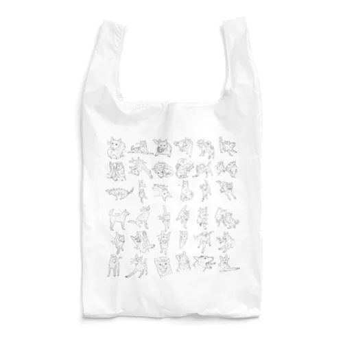 賑やかな甲斐犬 Reusable Bag