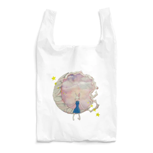 Moon Fantasy 〜月と空とうさぎと〜 Reusable Bag