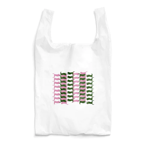 ねこねこパターンC Reusable Bag