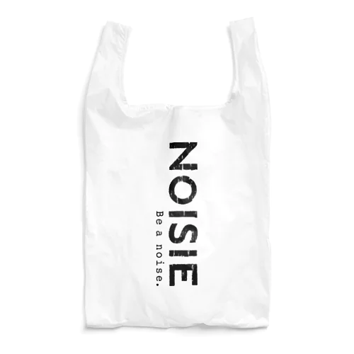 『NOISIE』BLACK（縦）ロゴシリーズ エコバッグ