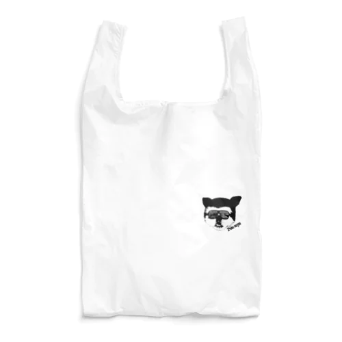 控えめPen-nya da-nya (シロクロ) Reusable Bag