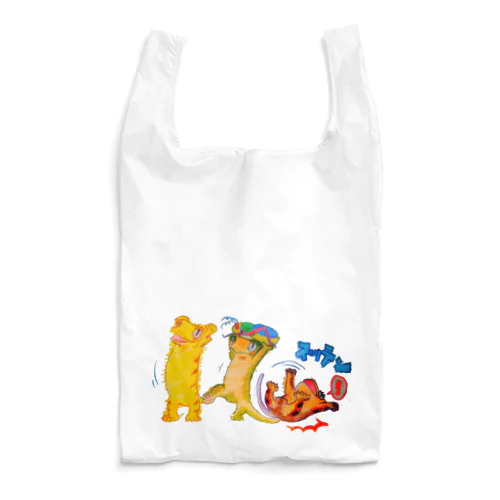 ミカド3きょーだい　"みんなでのび～！" Reusable Bag