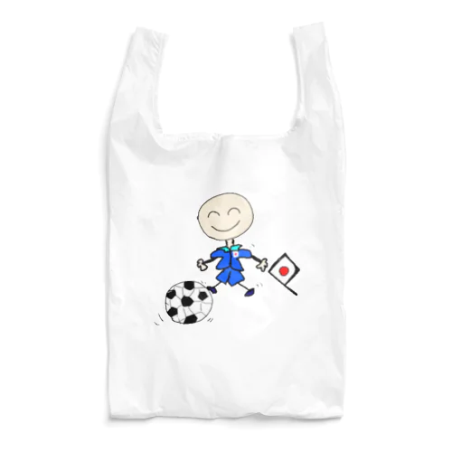 サッカー代表の豆太郎 Reusable Bag