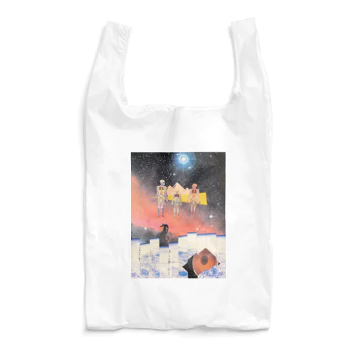 地球と人と家族　（ Kohei Itatani design） Reusable Bag