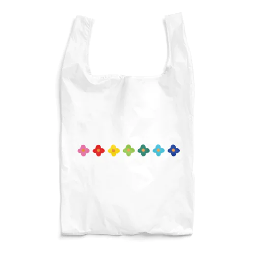 RAINBOW FLOWER Reusable Bag